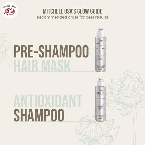 Ageless Hair Wash Regime (Pre-Shampoo Mask + Antioxidant Shampoo) (200gms + 200ml)