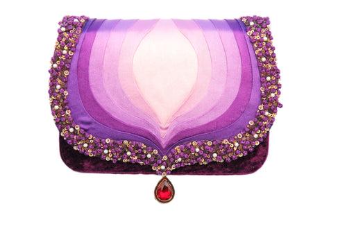 Purple Taj Clutch