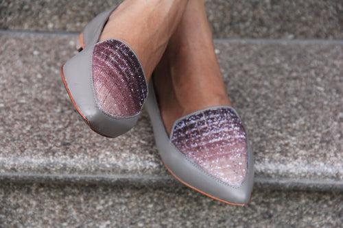 prism ballet in grey & silver