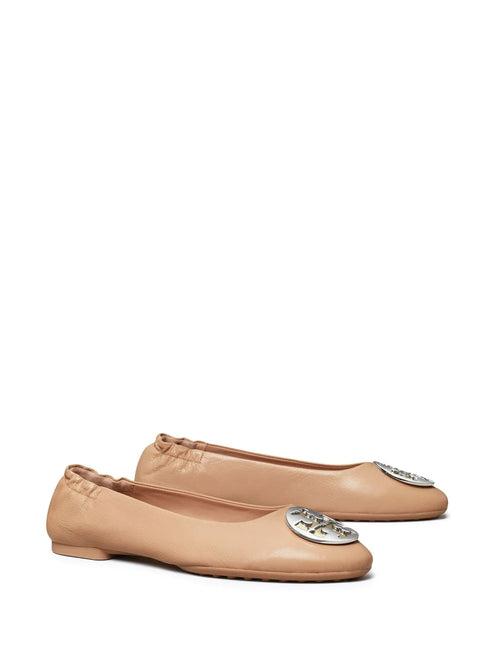 TORY BURCH BEIGE CLAIRE BALLERINA SHOE