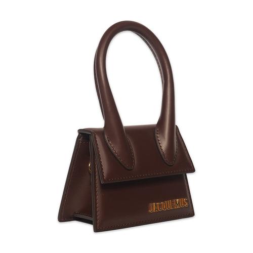 JACQUEMUS LE CHIQUITO HANDBAG IN BROWN