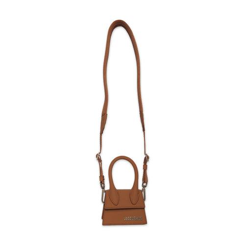 JACQUEMUS LE CHIQUITO HANDBAG IN LIGHT BROWN