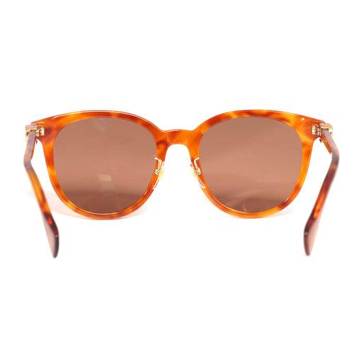 GUCCI ACETATE SUNGLASSES IN HAVANA-BROWN