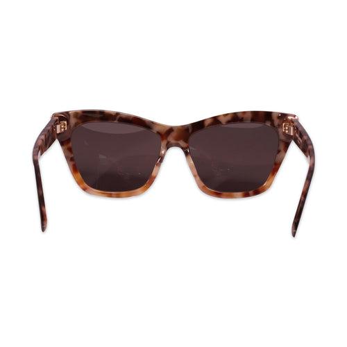 YVES SAINT LAURENT SUNGLASSES IN HAVANA-BLACK