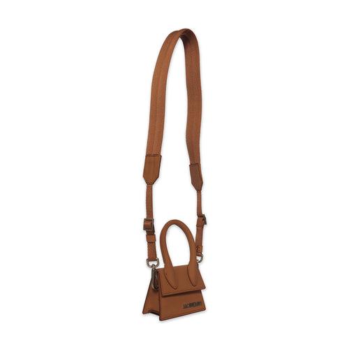 JACQUEMUS LE CHIQUITO HANDBAG IN LIGHT BROWN