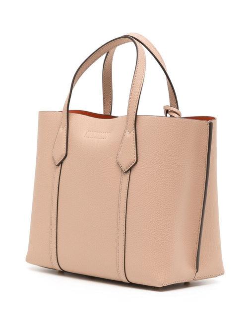 TORY BURCH PERRY TRIPLE TOTE BAG IN BEIGE