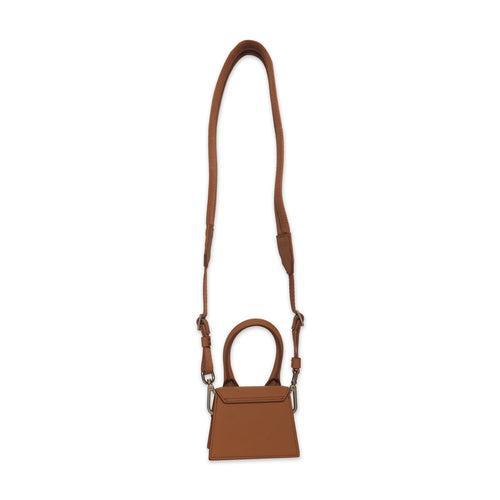 JACQUEMUS LE CHIQUITO HANDBAG IN LIGHT BROWN