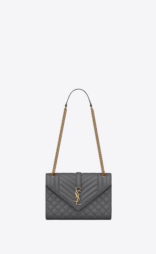 YYES SAINT LAURENT ENVELOPE MEDIUM CHAIN BAG