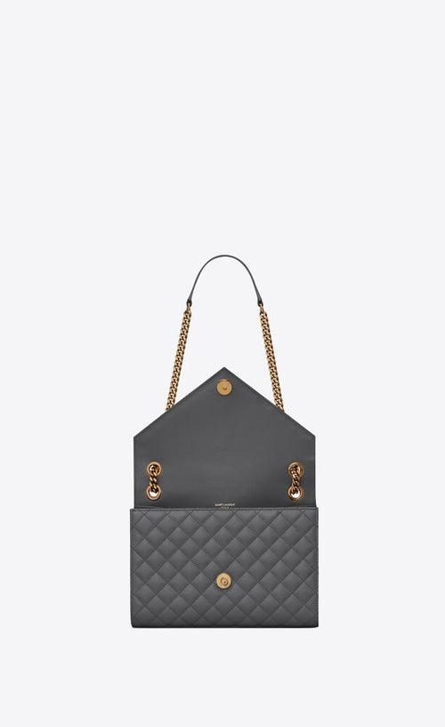 YYES SAINT LAURENT ENVELOPE MEDIUM CHAIN BAG