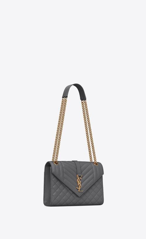 YYES SAINT LAURENT ENVELOPE MEDIUM CHAIN BAG