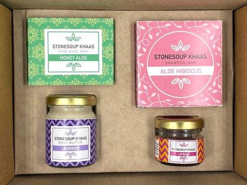Stonesoup Khaas: Natural Personal Care Gift Hamper for Her
