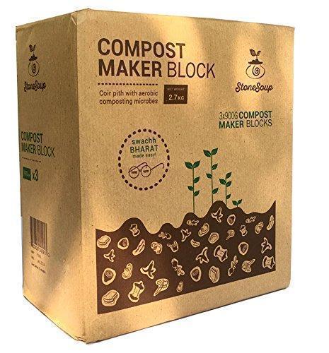 AADITI STONESOUP Compost Maker Block - Set of 3