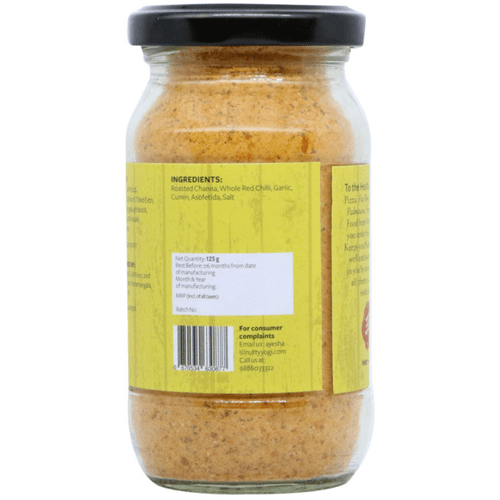 Nutty Yogi Garlic Chutney Podi 125gm