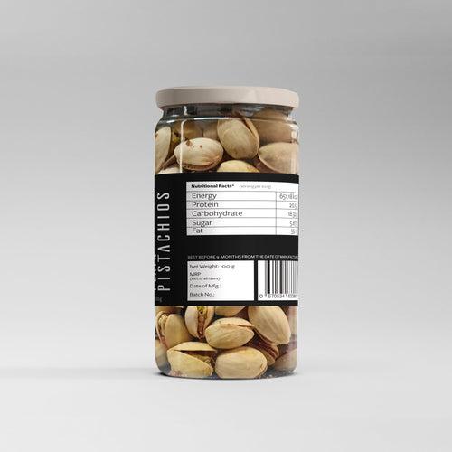 Nutty Yogi Festive Nuts Combo (Cashew, Almonds, Pistachios, Green Raisins) 100g each