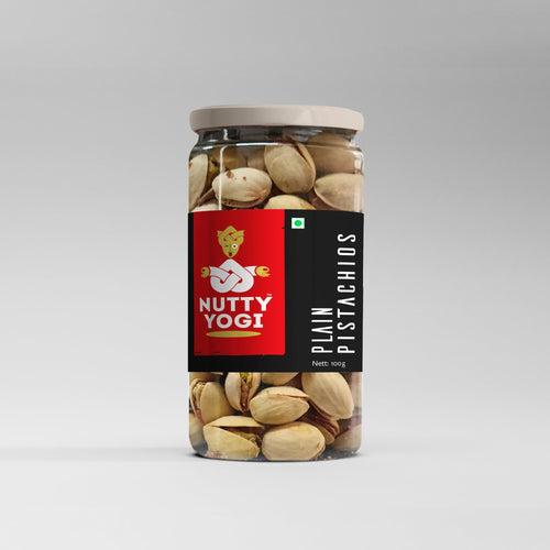 Nutty Yogi Festive Nuts Combo (Cashew, Almonds, Pistachios, Green Raisins) 100g each