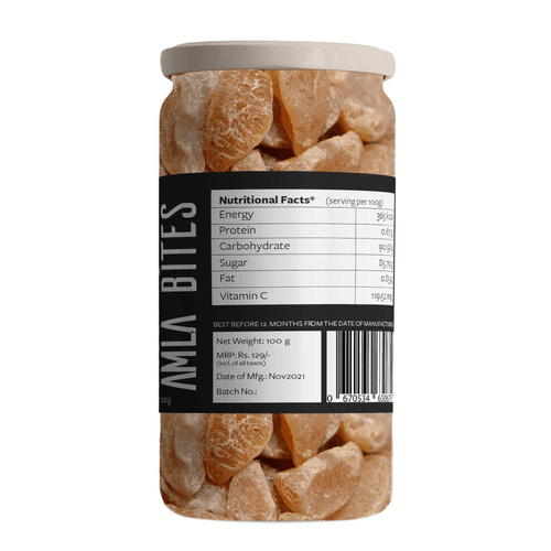 Nutty Yogi Sweet Amla Bites 100g