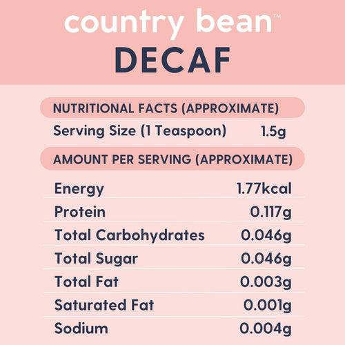 Decaf Hazelnut Instant Coffee 50g