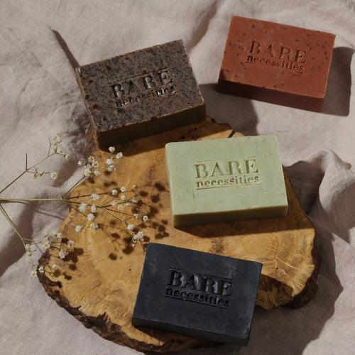 Pack of 4 Spa Bars [Handmade Cold-Processed Soaps | Zero Waste | Plant-based]