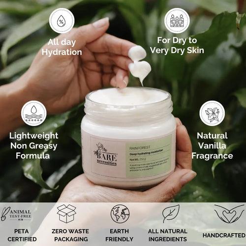 Rainforest Moisturizer [Plant-based, Deep Hydration for dry skin, perfect for winter]