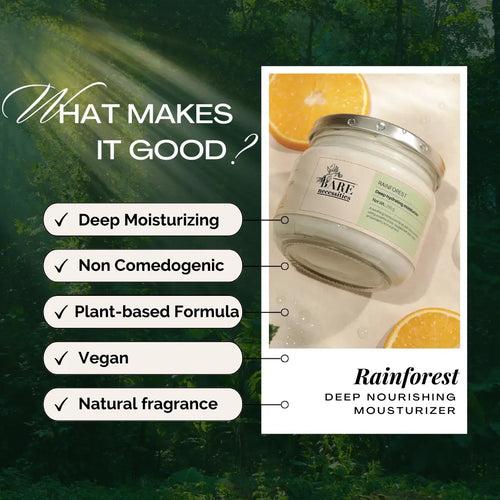 Rainforest Moisturizer [Plant-based, Deep Hydration for dry skin, perfect for winter]