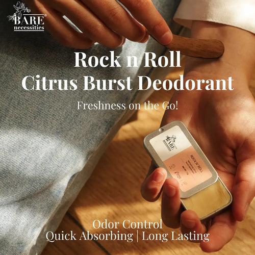 Rock N’ Roll Deodorant [Earth Friendly, Plant-based, Zero Waste]