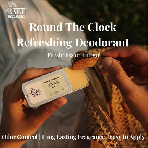 Round The Clock Deodorant [Earth Friendly, Plant-based, Plastic-free]