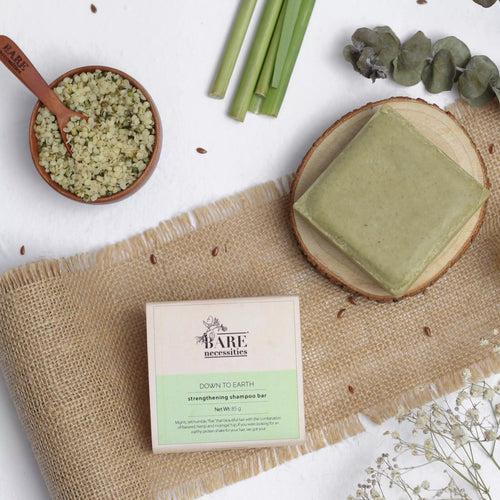 Down to Earth Shampoo Bar (Protein-rich, Plant-based, Revitalizing)