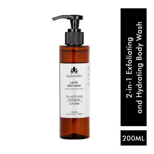 Lactic Body Lotion + Wash Combo