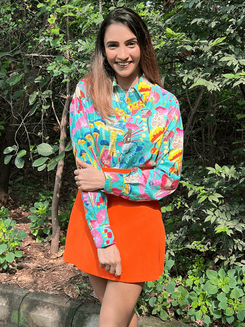 Printed Cotton Shirt