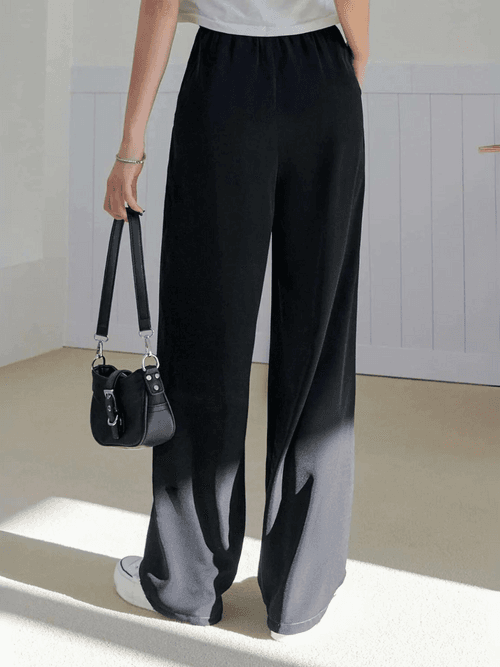 Relaxed Korean Front Pleated Pants