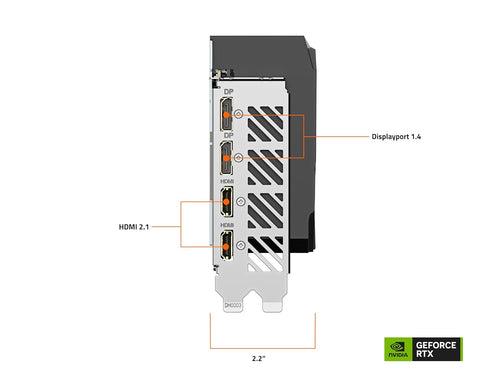 Gigabyte AORUS GeForce RTX 4060 Ti ELITE 8GB 128-Bit GDDR6 Graphics Card