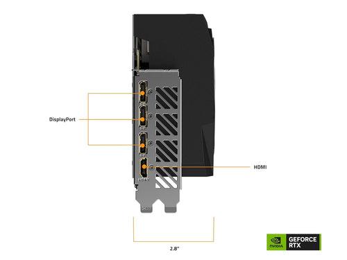 GIGABYTE AORUS GeForce RTX 4070 Ti Master 12GB 192-Bit GDDR6X Graphics Card