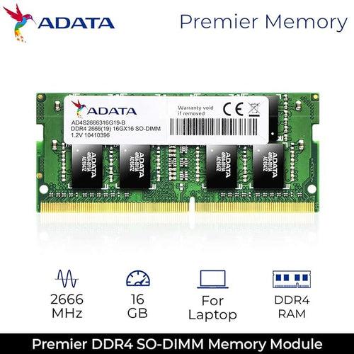 [RePacked] ADATA Premier 16GB DDR4 2666MHz 260-pin SODIMM RAM