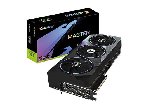 GIGABYTE AORUS GeForce RTX 4080 Master 16GB 256-bit GDDR6X Graphics Card