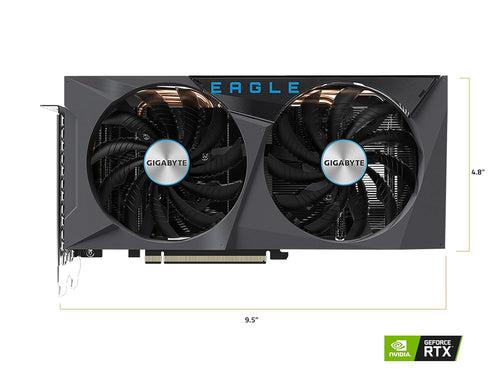 GIGABYTE GeForce RTX 3060 Eagle OC 12GB 192-bit GDDR6 Graphics Card