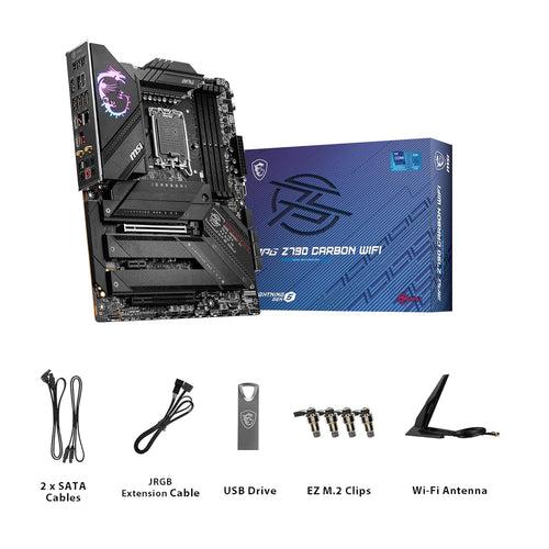 MSI MPG Z790 CARBON Wi-Fi LGA 1700 PCIe 5.0 DDR5 ATX Motherboard