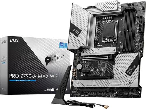 MSI PRO Z790-A MAX WIFI LGA 1700 DDR5 PCIe 5.0 Gen2 ProSeries ATX Motherboard