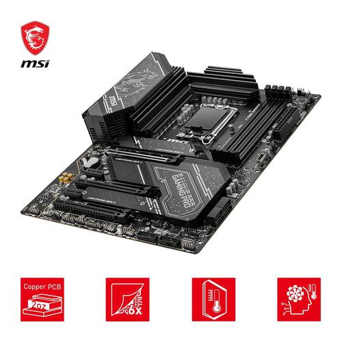 MSI Z790 GAMING PRO WIFI LGA 1700 Socket DDR5 ATX Gaming Motherboard