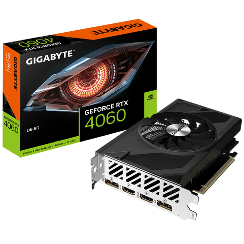 Gigabyte GeForce RTX 4060 D6 8GB 128-Bit GDDR6 Graphics Card