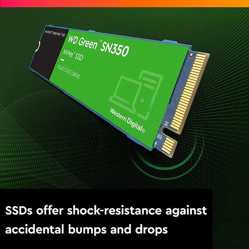 [RePacked] Western Green SN350 480GB M.2 NVMe PCIe 3.0 Internal SSD