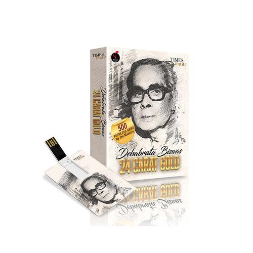 Debabrata Biswas 24 Carat Gold (USB Music Card)