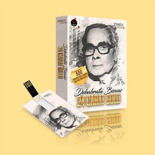 Debabrata Biswas 24 Carat Gold (USB Music Card)