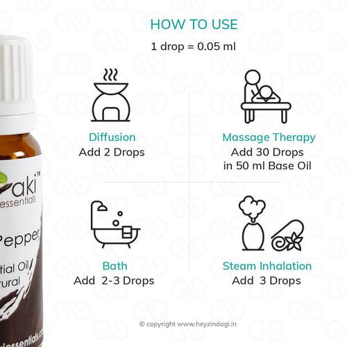 Black pepper Essential Oil