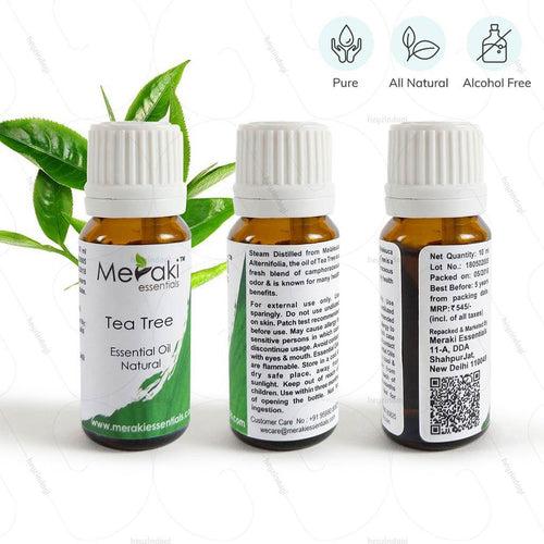 Shop Tea Tree Essential Oil (10 ml) - Pure & Alcohol-Free