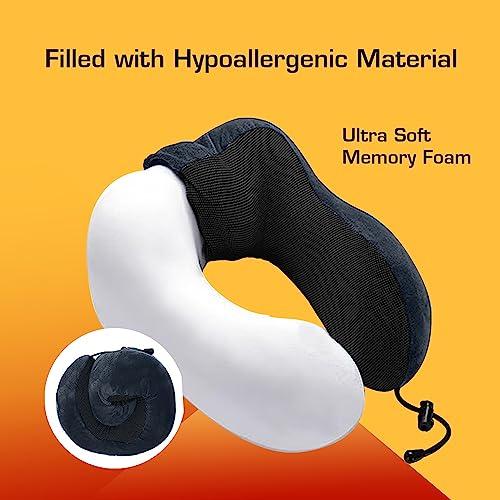 Memory Foam Travel Neck Support Rest Pillow