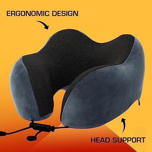 Memory Foam Travel Neck Support Rest Pillow