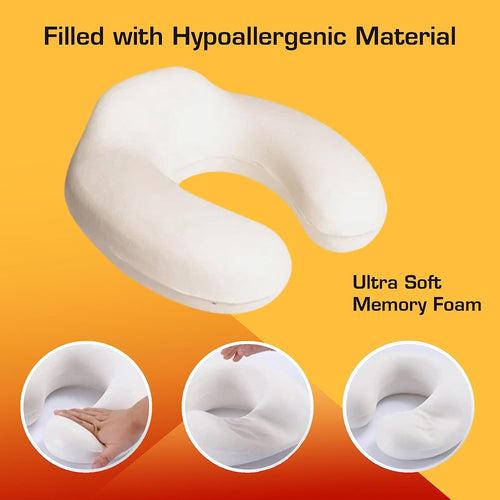 Memory Foam Neck Pillow Multipurpose Neck Rest Travel Pillow