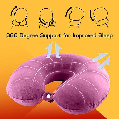 U-Shape Fibre Filled Neck Pillow