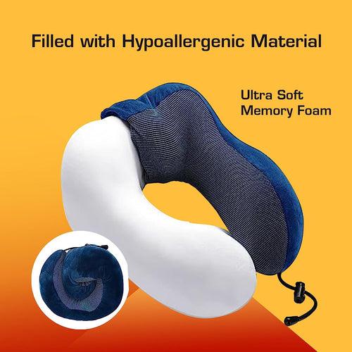 Memory Foam Travel Neck Support Rest Pillow