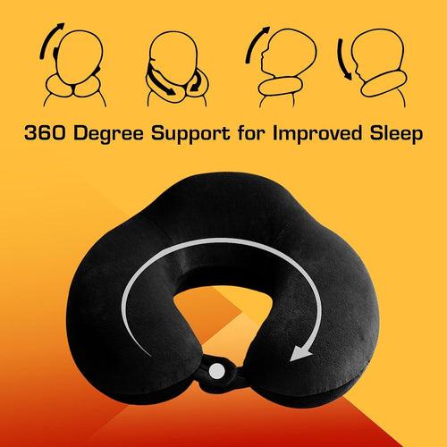 Memory Foam Neck Pillow Multipurpose Neck Rest Travel Pillow